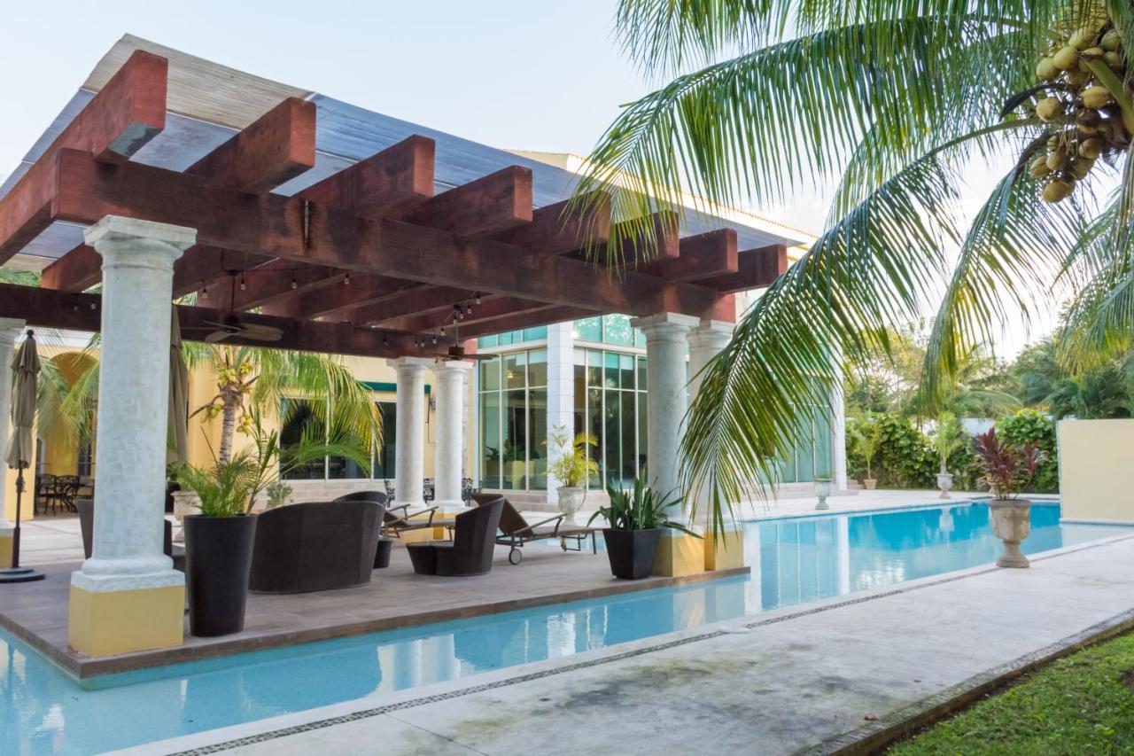 Hotel Boutique Mansion La Ceiba Merida Ngoại thất bức ảnh