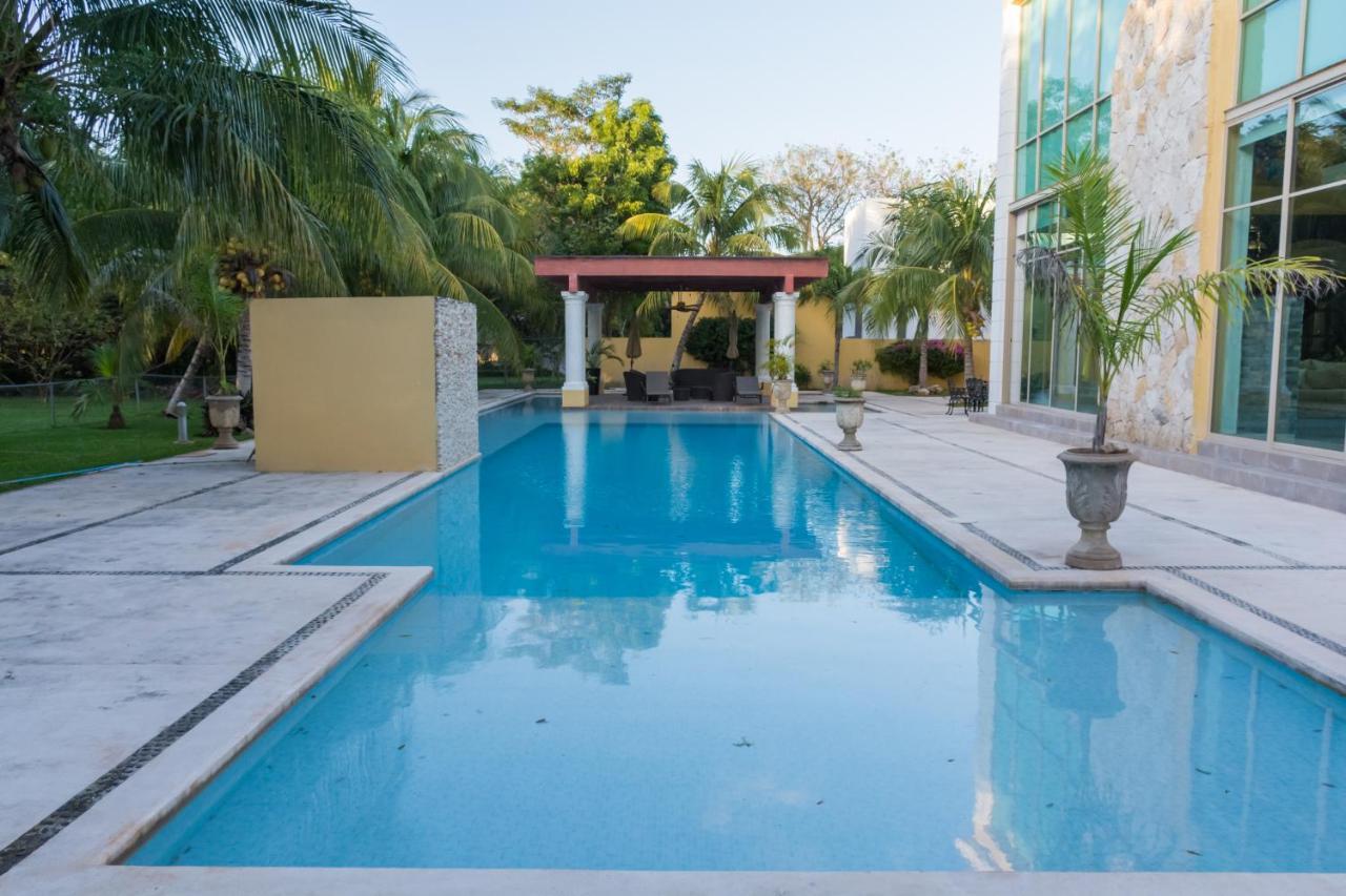 Hotel Boutique Mansion La Ceiba Merida Ngoại thất bức ảnh